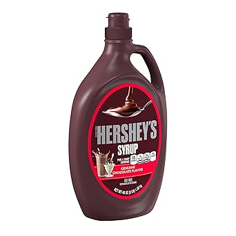 HERSHEY'S Syrup 48 oz – Party Size Bottle for Backyard BBQs and Outdoor Sundae Bars