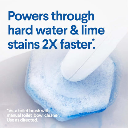 hexagonal pad geometry for optimal reach under the toilet rim