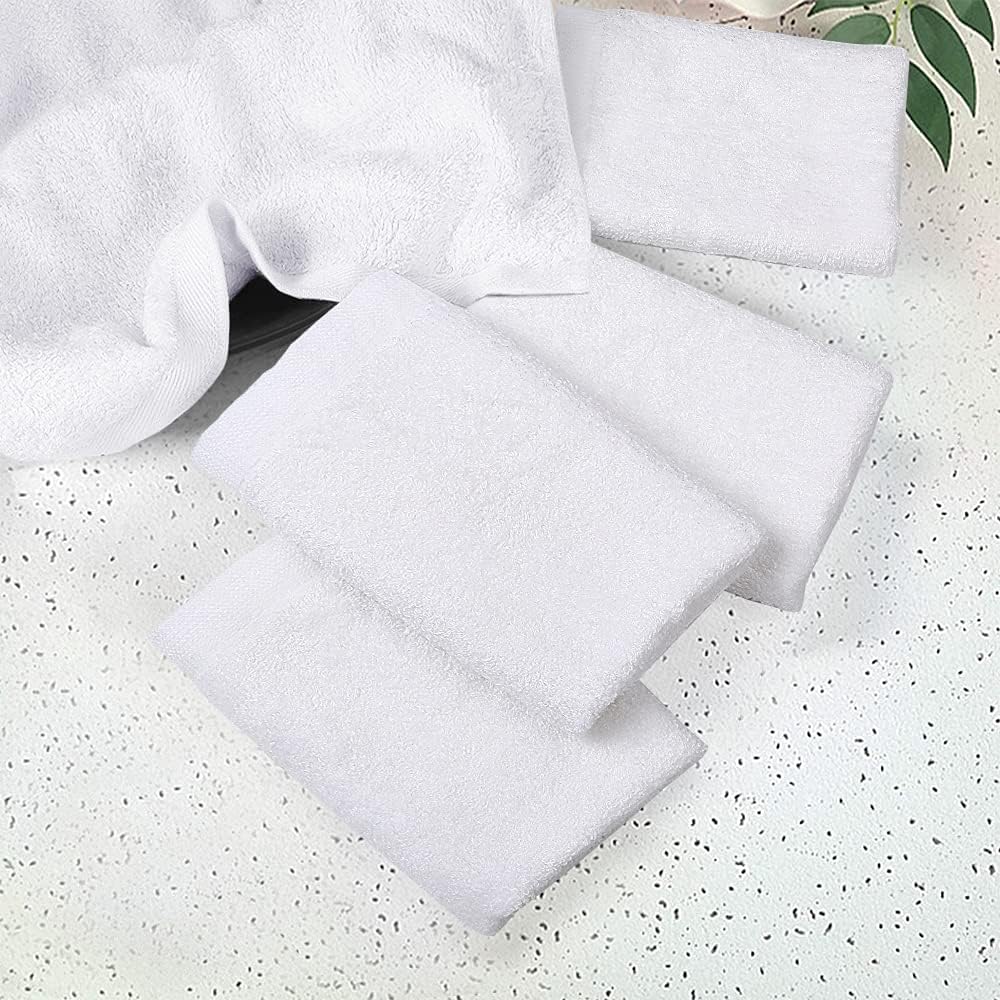 high-absorbency rayon fibers that dry quickly between uses