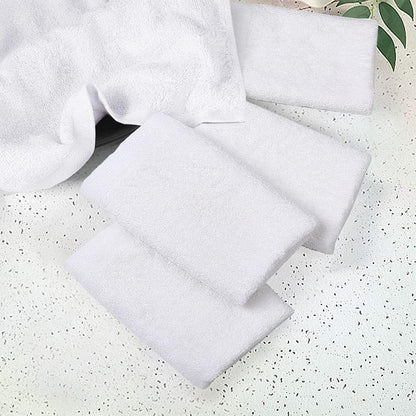 high-absorbency rayon fibers that dry quickly between uses