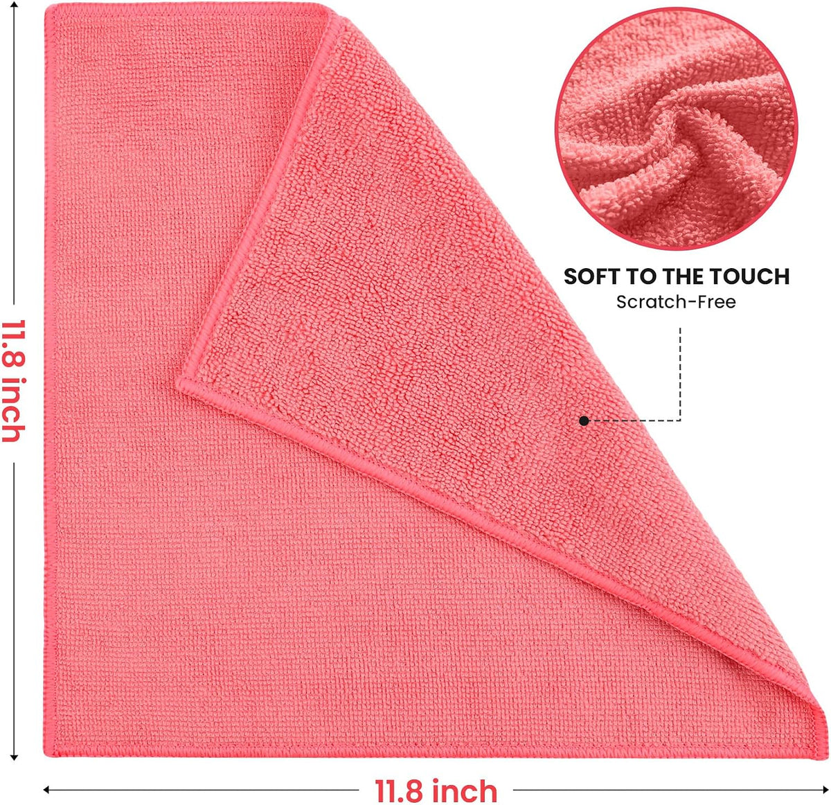 high-absorbency weave that lifts water, grease, and dust in a single pass