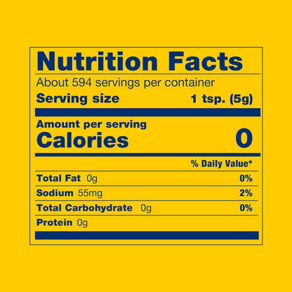 high-grade mustard seeds delivering a bright, tangy, creamy classic yellow flavor