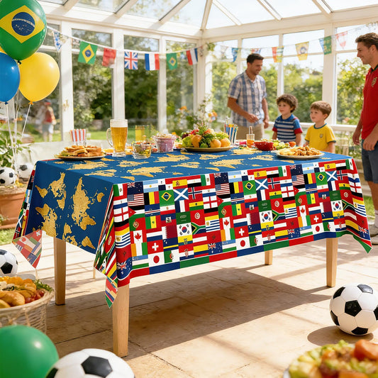 high-quality full-color themed prints including country flags, football, hearts, easter, and patriotic designs