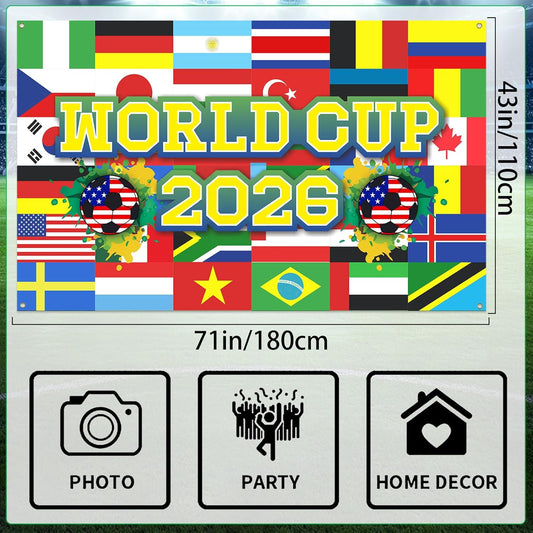 high-resolution fabric printing with vibrant multicolor soccer festival design