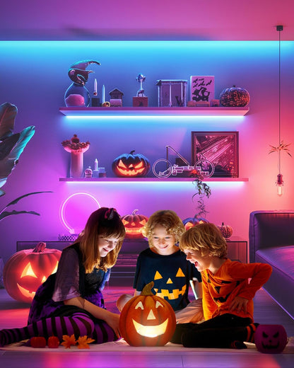 HitLights Pre-Cut LED Tape – Affordable Housewarming Gift for First Apartment, 4ft RGB Color Changing Kit