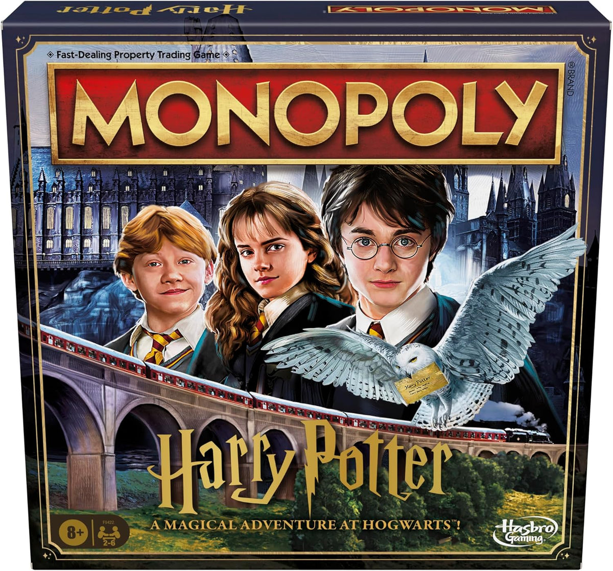 hogwarts-themed gameboard featuring classrooms, common rooms, and hogsmeade village locations