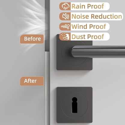 Holikin Wedge Weather Stripping Door Seal – Home Office Window Gap Filler, Reducing Distractions and HVAC Noise for Focused Work