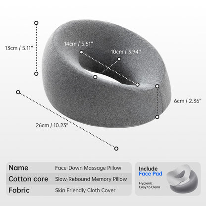 hollow center design for zero eye and nose pressure