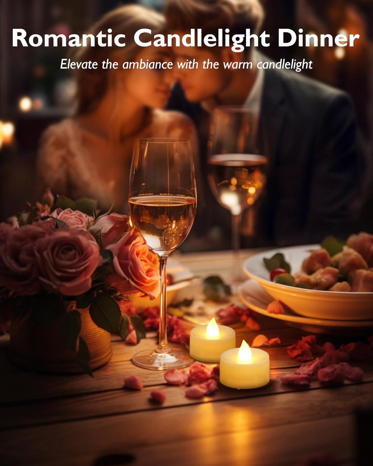 Homemory Ivory and White LED Votive Candles with Remote – Modern Tabletop Decor for Bookshelves, Sconces, and Fireplace Mantels