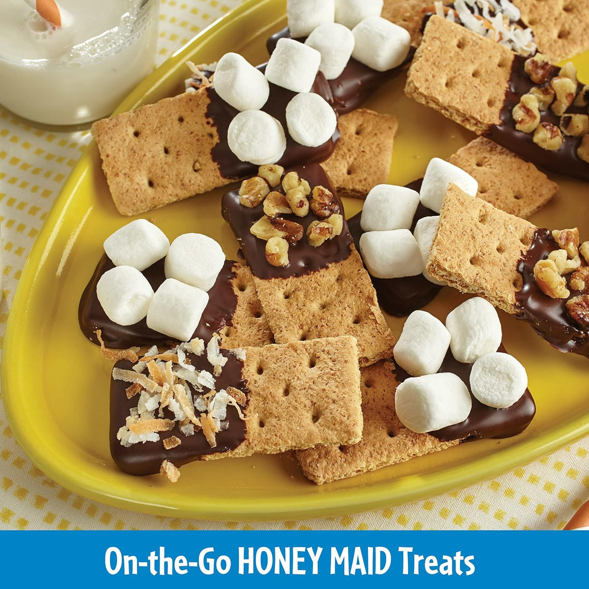 HONEY MAID Fresh Stacks Graham Crackers – Lunchbox Snack Packs for School and After-School Treats