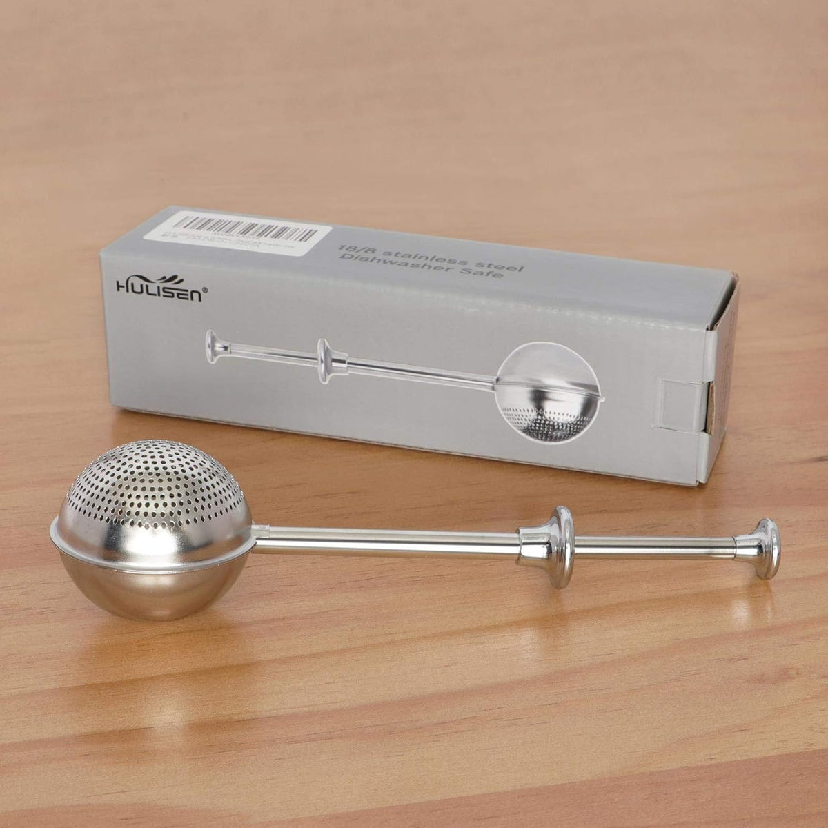 HULISEN Dual-End Flour Duster – Professional-Grade Finish for Patisserie Kitchens