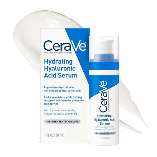 hyaluronic acid at cerave's highest concentration for moisture retention