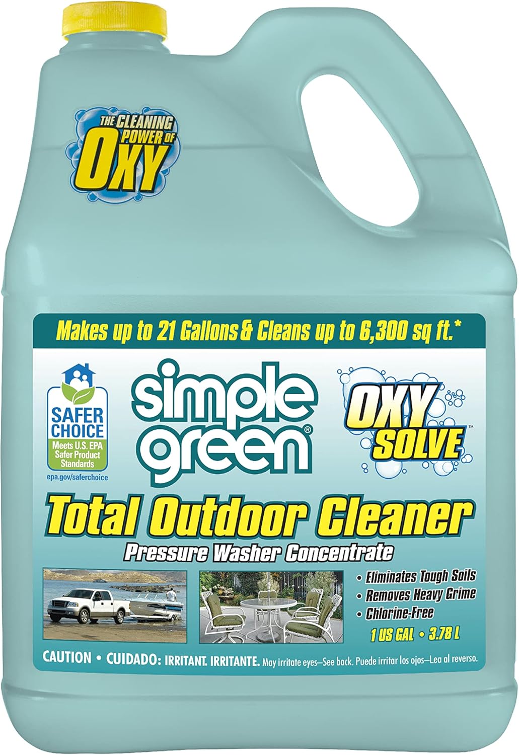 hydrogen peroxide-based cleaning action