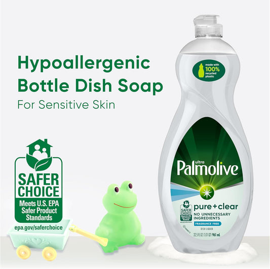 hypoallergenic, fragrance-free, and dye-free formula