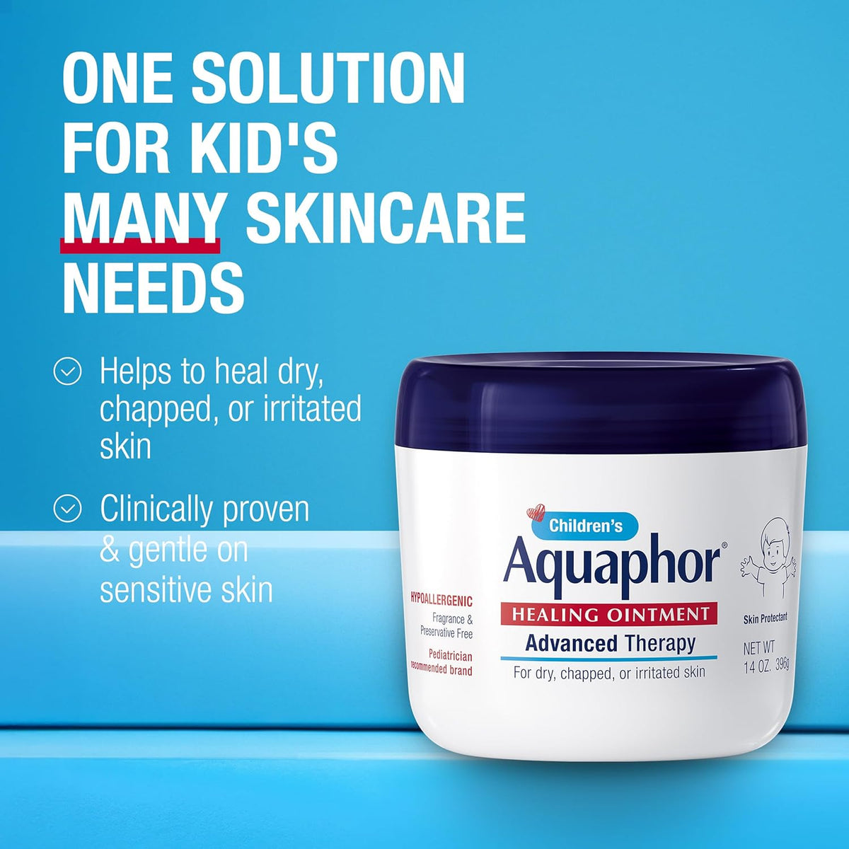 hypoallergenic, fragrance-free, dye-free and preservative-free formulation