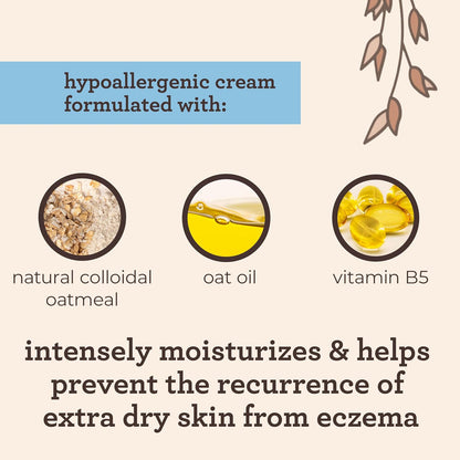 hypoallergenic, non-greasy, ph-balanced cream formulated specifically for babies