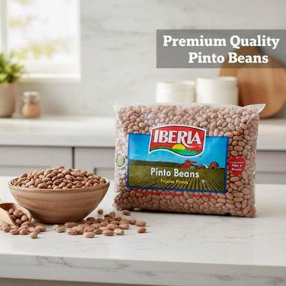 Iberia Pinto Beans 4 lb – One-Trip Pantry Stock-Up for Efficient Home Cooking