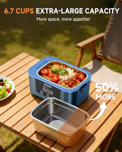 ice crystal refrigeration box for up to 10 hours of pre-heat chilling