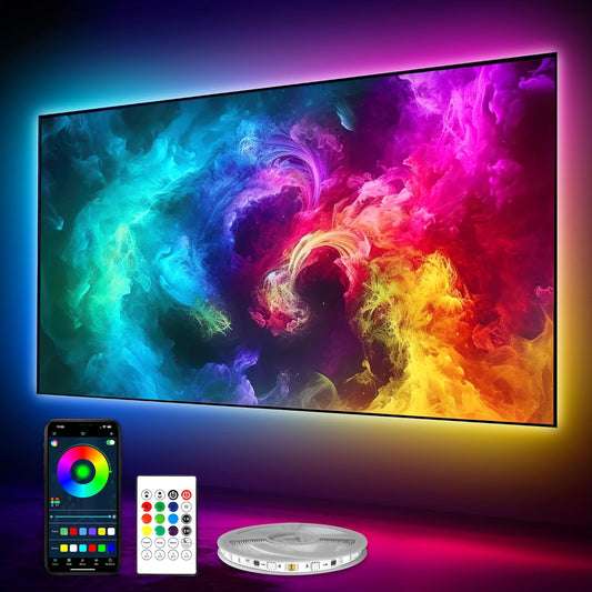 icrgb multi-segment led technology displaying multiple colors simultaneously with dynamic flowing effects