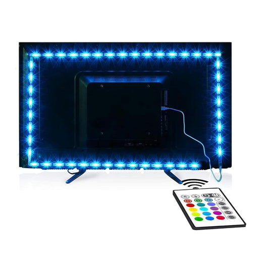 icrgb single-line multi-color led strip delivering more vibrant, dynamic backlighting than standard rgb strips