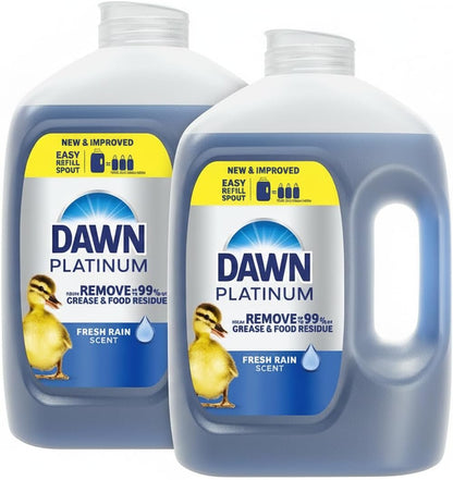 improved platinum formula that attracts and lifts 99% of grease and food residue