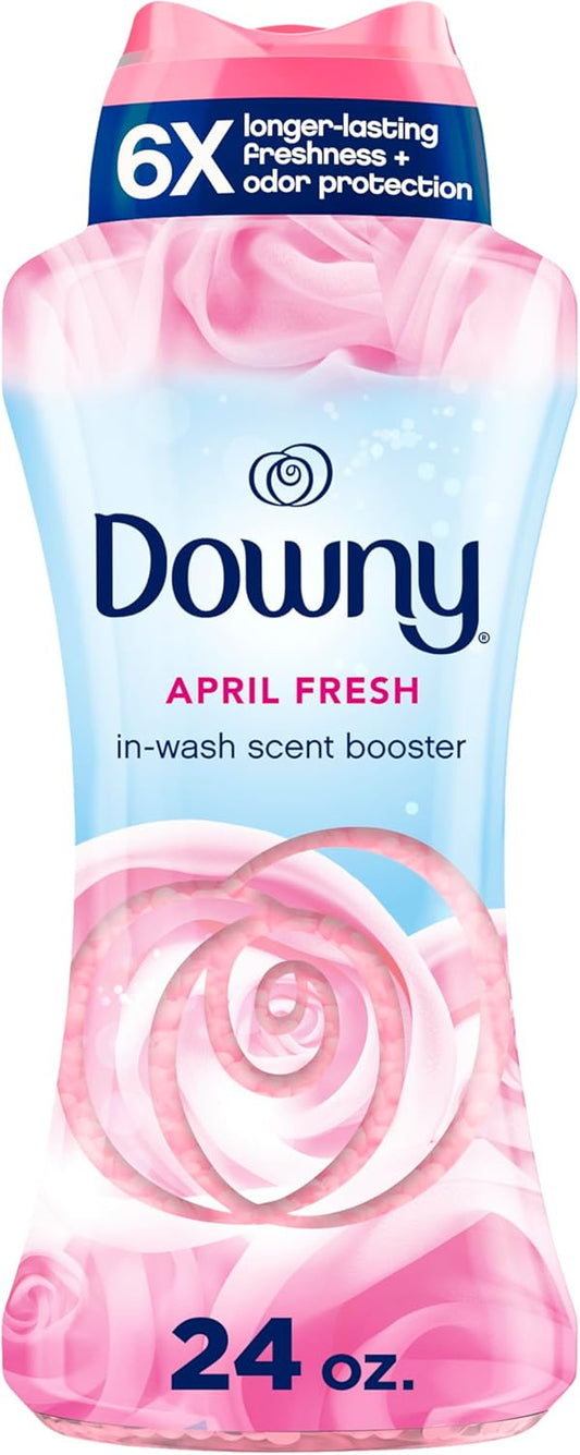 in-wash scent booster bead format for direct drum application