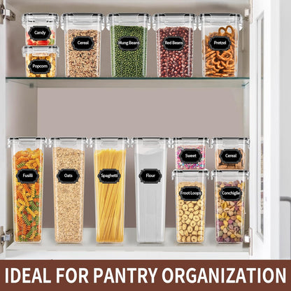 included 40 pre-cut labels plus marker for custom labeling