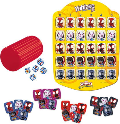 includes 20 scoring tokens, dice cup, label sheet, and instructions