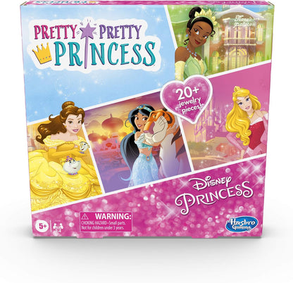 includes over 20 plastic jewelry pieces plus a wearable princess crown