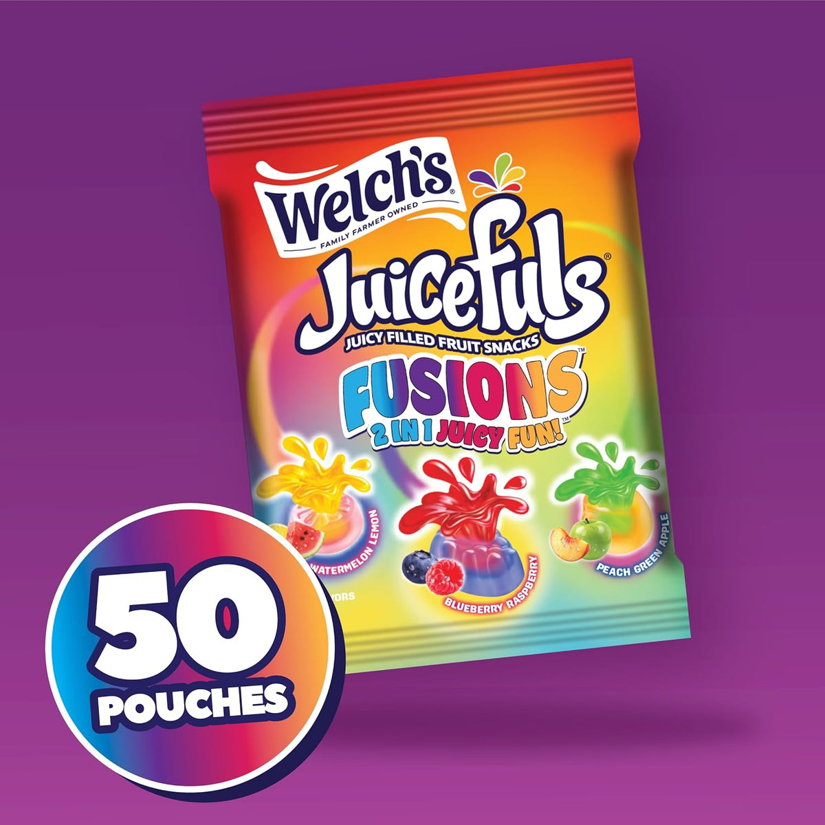 individual 0.8oz single-serve pouches (0.5oz for halloween variant) for grab-and-go convenience