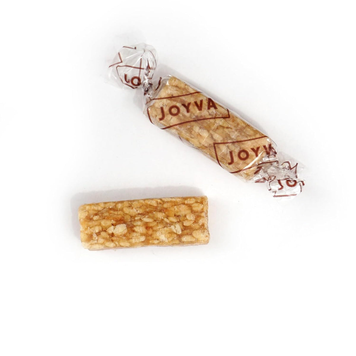 individual cellophane wrapping on each bar for freshness and portion control