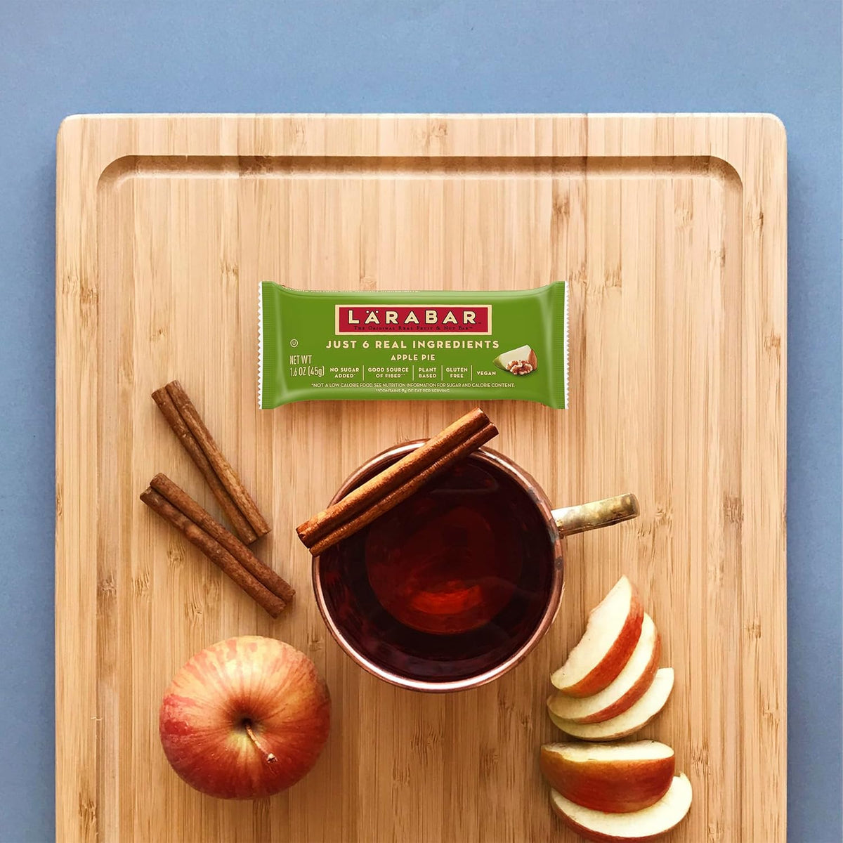 individually portioned chewy bars in a recyclable cardboard box for grab-and-go use