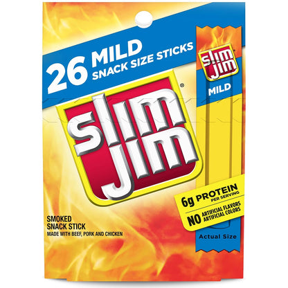individually wrapped 0.28 oz sticks in a 26-count box (with bulk variants up to 120 count and 44 oz tubs)