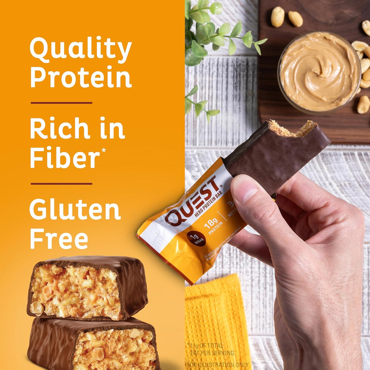 individually wrapped 1.83oz bars in 12-count cartons (with 4-count and 1-count options)