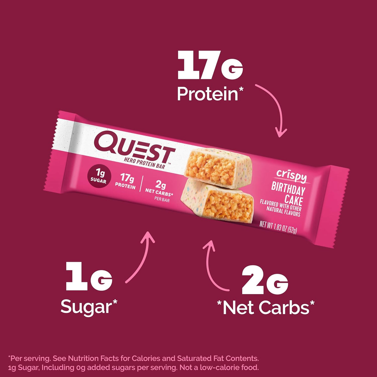 individually wrapped 1.83oz bars in 12-count cartons (with 4-count and 1-count options)