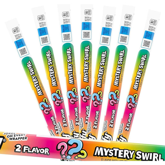 individually wrapped bite-sized taffy pieces (~45 per 1lb bag)