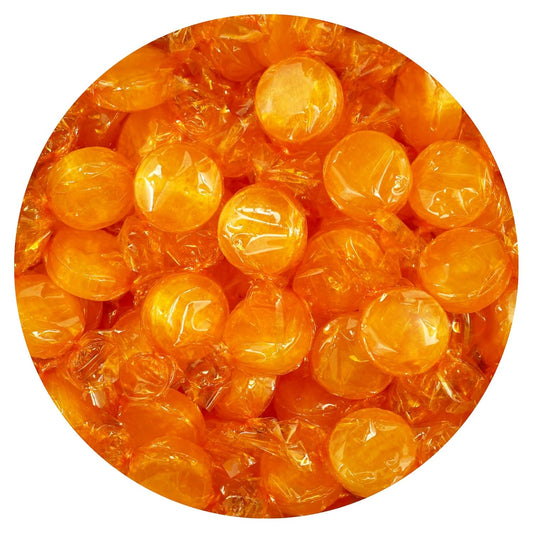 individually wrapped butterscotch disc format (approx. 75 pieces per 1 lb bag)