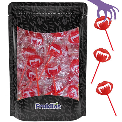 individually wrapped hard candy lollipops on sticks