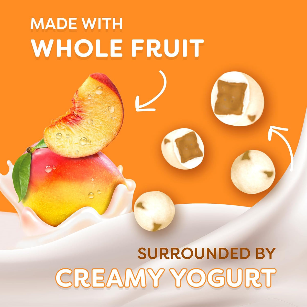 individually wrapped pouches designed for grab-and-go portability