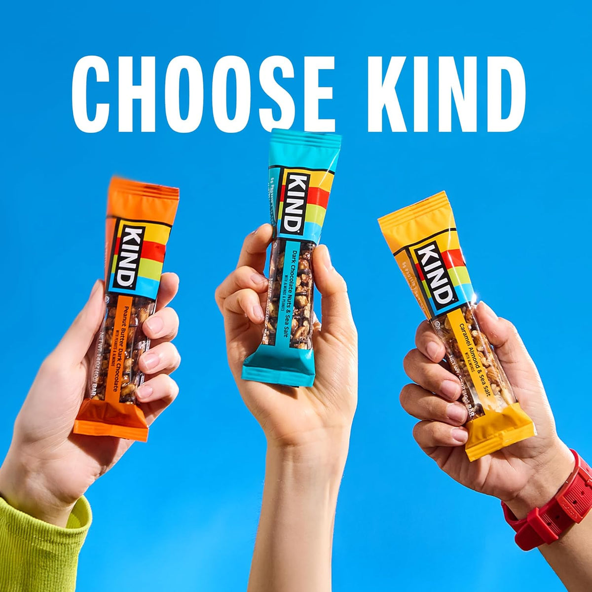 individually wrapped single-serve format for portable snacking