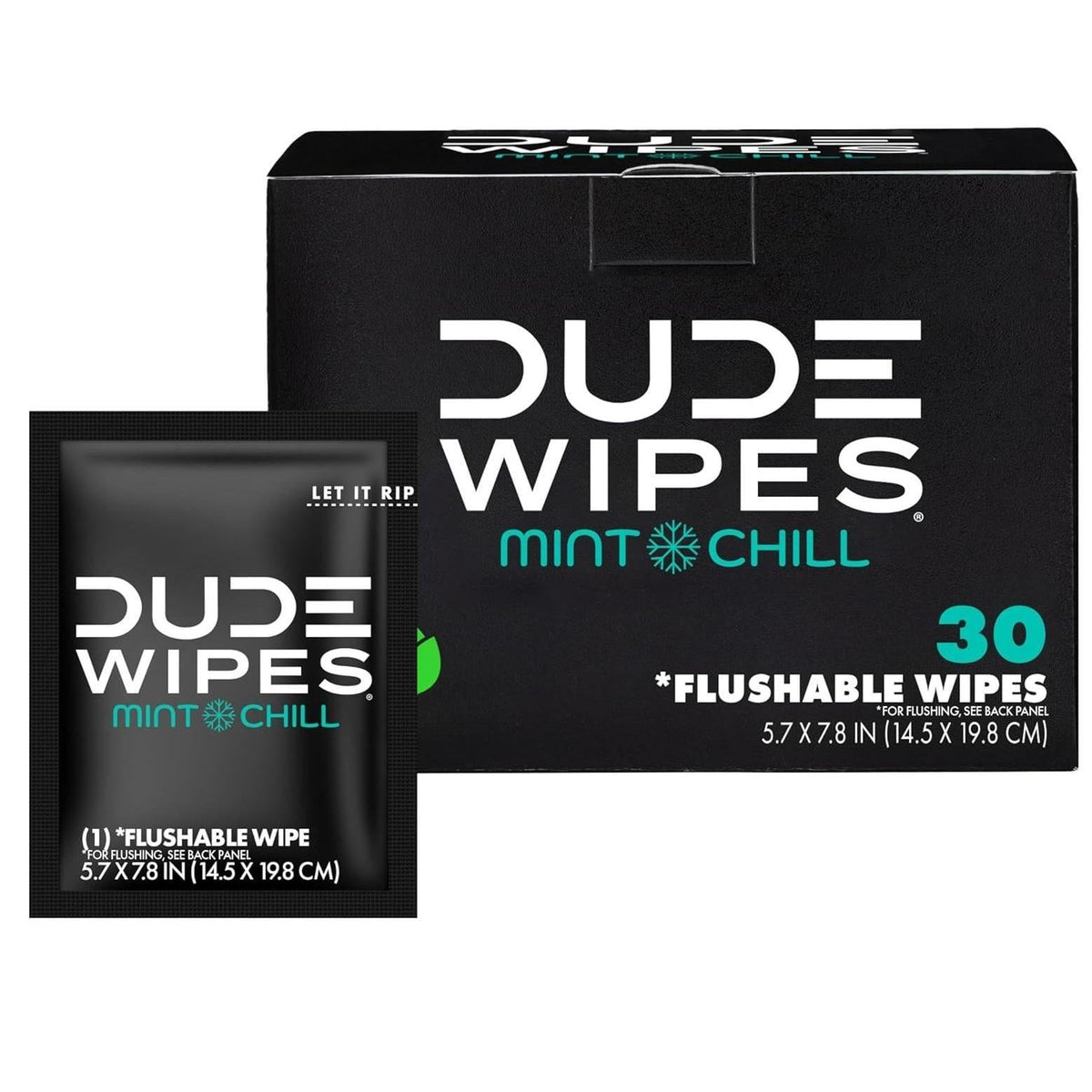 individually wrapped single-wipe sachets for pocketable portability