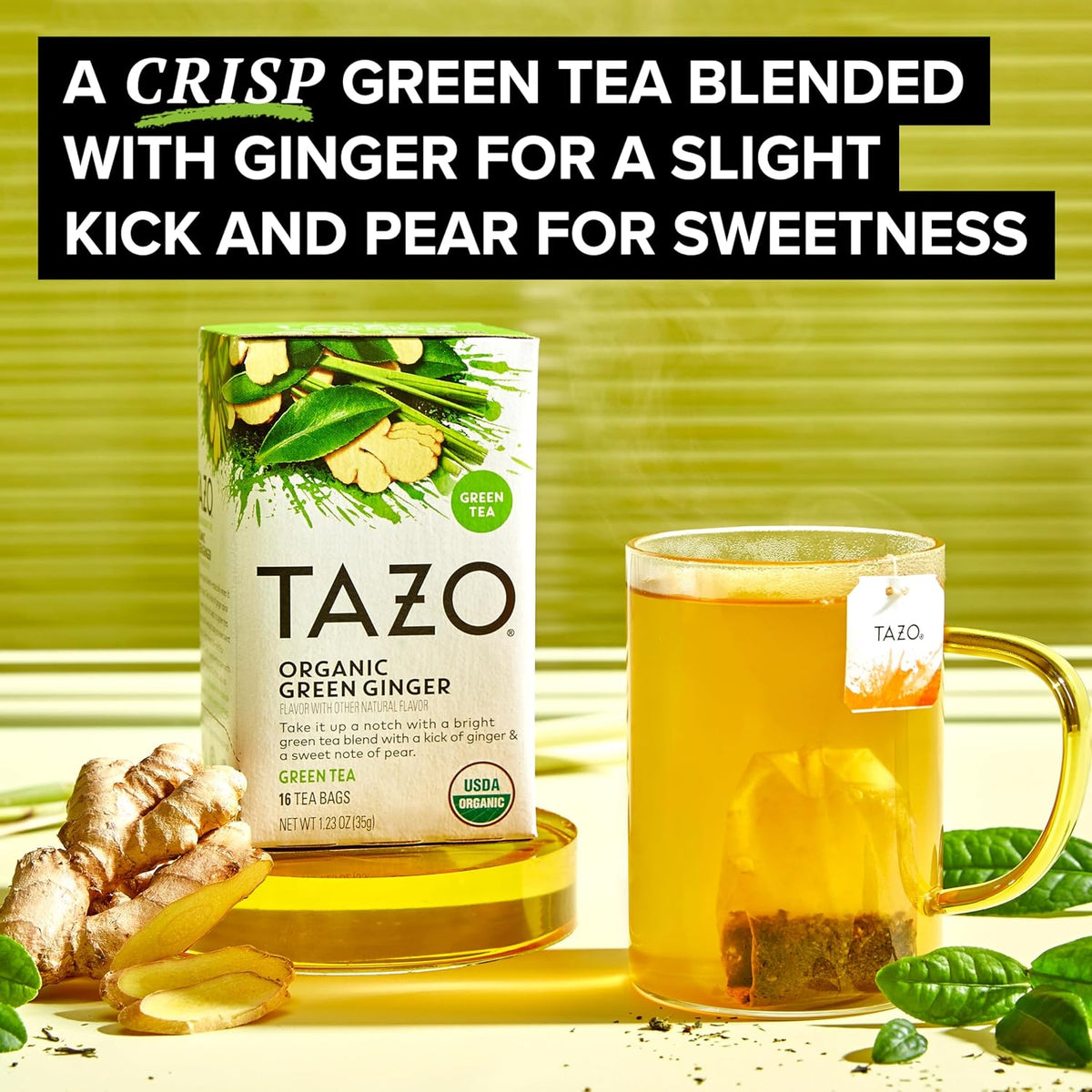 individually wrapped tea bags protecting freshness and aroma