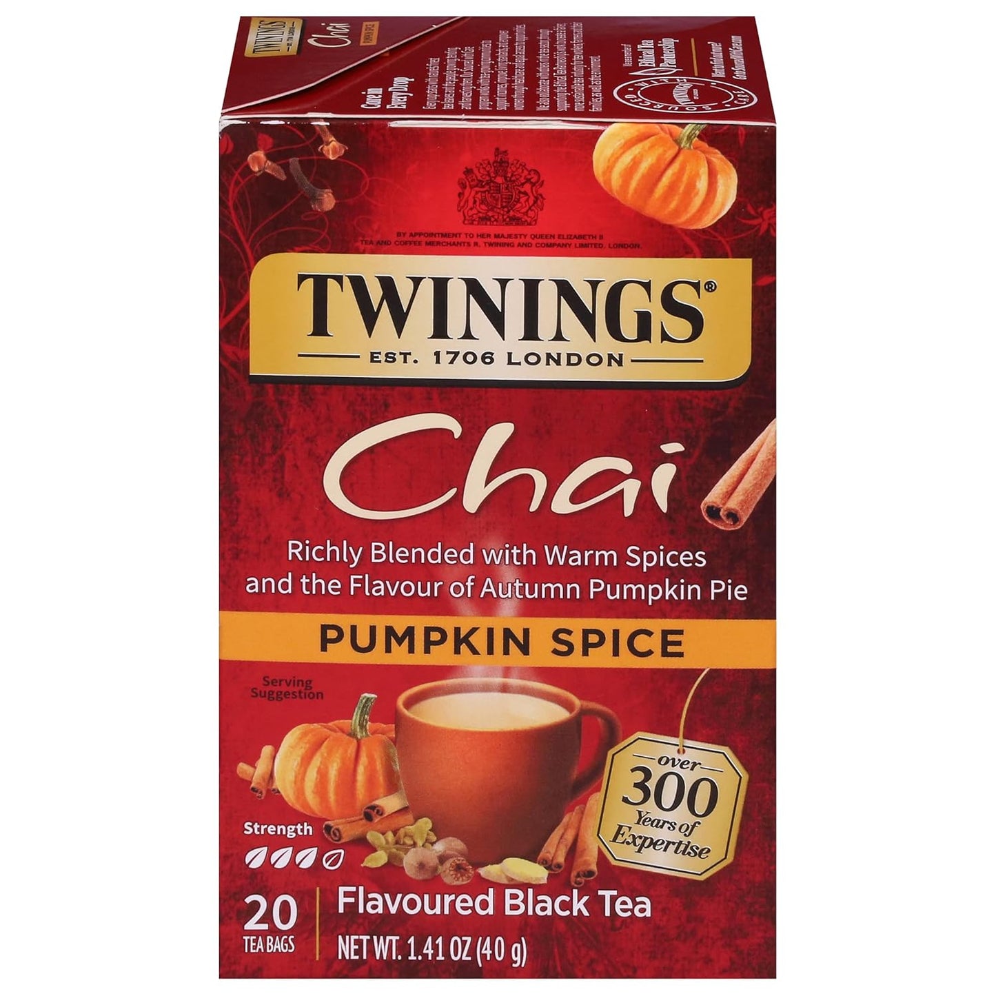 individually wrapped tea bags sealed for freshness and grab-and-go portability