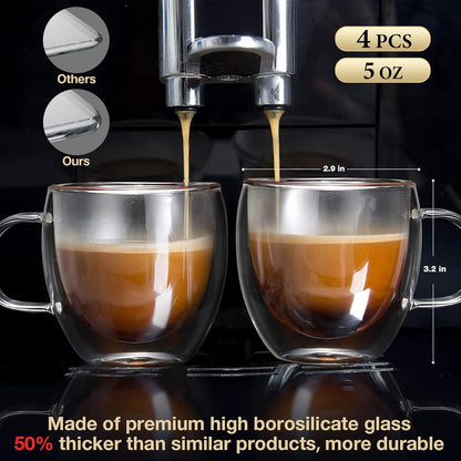integrated handle for secure grip on hot or cold beverages