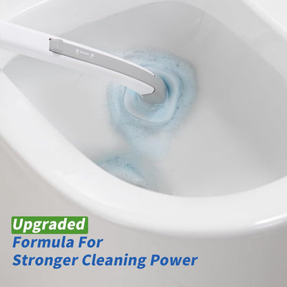 integrated storage holder that conceals and dispenses clean refills
