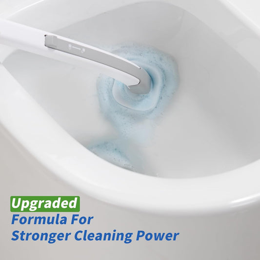 integrated storage holder that conceals and dispenses clean refills