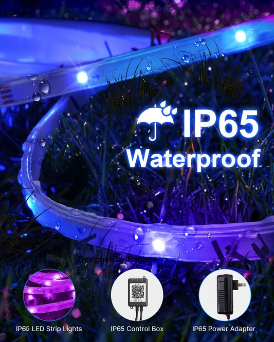 ip65 waterproof silicone casing rated for outdoor rain and splash exposure