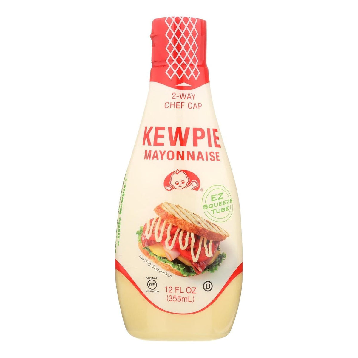 japanese-style squeeze tube bottle with controlled dispensing