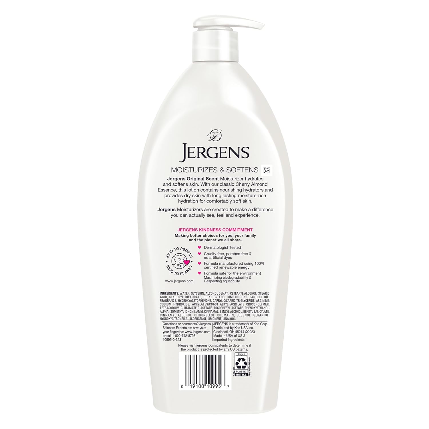 Jergens Cherry Almond Lotion Gift Set – Thoughtful Skincare Present for Her