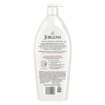 Jergens Cherry Almond Lotion Gift Set – Thoughtful Skincare Present for Her